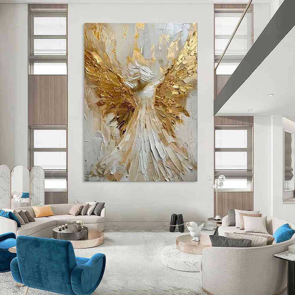 Room Office Angel - large wall art for living room